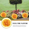 Decorative Flowers Eucalyptus Grass Ball DIY Ornament Indoor Topiary Artificial Outdoor Bushes Shrubs Tree