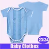 23 24 Sterling de Bruyne Baby Clothes Soccer قمصان رودريغو برناردو فرناندينهو مندي فودن هوم قميص كرة قدم قصيرة