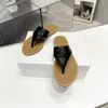 Designer Sandals Slippers Summer Casual Flip Flops Hot Style Three Colors Cowhide Leather Fabric with Shoe Box and Dust Bag 35-40