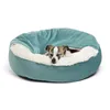 Chenil canapé-lit enveloppant le nid pour animaux de compagnie, modélisation délicate, peluche courte, douce et respirante, tente pour chat et chien, lits pour chiens à sommeil profond
