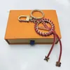 Lanyards Classic Design Alfabetet bil Keychain Trendy Lace Circle Woven Bag charm lanyardgvnp