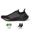 AAA+ Ultraboosts av högsta kvalitet 22 20 19 Rinnande skor Kvinnor Mens Ultra 4.0 DNA Jogging Walking Sneakers Classic på Cloud White Black Sole Tech Indigo Runners Mesh Trainers