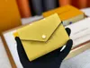 Designer Bags Women Short Wallets Spliced Colored Embossed Wallets Luxury Brand Hasp Flip Ladies Card Bags Coin Purses Spring in the City Wallets Clutch Bags Pocket