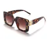 New Family B's Big Frame Sunglasses Women's Net Red Street Square Squً