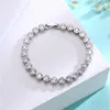 Modemärken Designer Round Cz Stone Armband för kvinnor Klassisk tennisarmband Bangle Jewets Gift178e