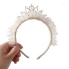 Haarschmuck Geschenke Artefakt Stirnband Strass Mädchen koreanischen Stil Haarnadel Krone Hoop Prinzessin Band