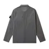 Stones Designer Мужская оригинальная качественная функциональная рубашка из металлического нейлона с двойной сумкой Светоотражающая солнцезащитная ветровка Куртка мужская