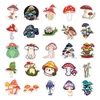 New Waterproof 10 30 50PCS Cartoon Mushroom Plant Graffiti Stickers Decals Phone Bike Skateboard Laptop Scrapbook Diary Cute Stick243G