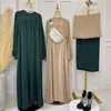 Roupas étnicas Kaftan Abaya Muçulmano Hijab Vestido Ramadan Jilbab Eid Mulheres Oração Vestuário Árabe Robe Vestido Turco Dubai Abayas Africano