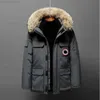 Parkas pour hommes Veste d'oie Designer canadien Parkas pour hommes Vêtements de travail d'hiver Mode de plein air au chaud Canada gardant le manteau de diffusion en direct du couple