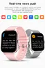 البيع الساخن y20GT Bluetooth Call Smart Watch 1.7 "HD Display 28+ أوضاع رياضية مقاومة للماء IP67 Tracker Smartwatch للنساء الرجال