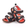 Sandals Baby Boys Spring Autumn First Walk High-quality Deep Colour Series Beautiful Bottom Rubber Soft Toddler Shoes CZ68