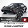 Ключ от автомобиля для Porsche Macan Boxster Cayman Panamera 718 911 Taycan чехол для ключа автомобиля без ключа чехол для ключа автомобильные аксессуары защитный C283z