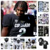2023 NCAA Colorado Buffaloes Football Jersey 2 Shedeur Sanders 12 Travis Hunter Stitched Jersey