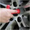 Brush Car Wheel Cleaning Tool Detailing Brushes For Wheels Tire Interior Exterior Leather Air Vents Cleaner Kit Tools Drop Delivery Au Dhj5S