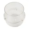 Meetinstrumenten 1 Stuks Voor Thermomix TM 21 31 3300 Cups Vervanging Plastic Transparante Cup Onderdelen Duurzaam 65x52mm