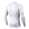 T-shirts hommes hommes bodybuilding sport t-shirt séchage rapide chemise de course à manches longues compression top gym t-shirt hommes fitness serré rashgard 230918