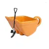 Mugs Practical Durable Excavator Bucket Mug Coffee Cup For Cafe Restaurant Funny ABS Plastic Spoon Cake