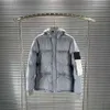 デザイナーのパフジャケットウィンターメンズアウトドア因果ヒップホップストリートウェアカップ厚い温かいコートトップスアウトウェア衣料サイズM-2XLイエローブルー5スタイル