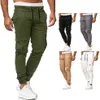 Pantaloni da uomo Pantaloni cargo in cotone 95% stile Slim Fit Capispalla Abbigliamento sportivo Pantaloni sportivi Pantaloni da jogging Felpe da uomo Khaki Army Green206e