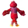 Costumes de mascotte d'oiseau rouge d'Halloween, personnage de dessin animé de haute qualité, tenue de carnaval unisexe pour adultes, tenue de fête de noël