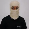 Basker vinter varma skallies hattar kvinnor män bedrövade stickade full ansiktsmask mössa fuzzy balaclava skidåkning shiesty nacke cover beanies hatt