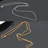 Whole Fashion Box Chain 18K Gold Plated Chains Pure 925 Silver Necklace long Chains Jewelry for Children Boy Girls Womens Mens250e