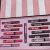 Lip Gloss Makeup Set Matte 15 different color liquid Lip gloss lipstick with gift bag