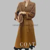 Kvinnors ullblandningar 2022 NYTT VATTEN RIPPLE VARTIBLE Cashmere Coat Kvinnors mellanlängd Valltemperament Woolen Coats for Women Wool Coat Womenl230918