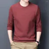 Men's Sweaters Solid Color Sweater Knit Jumper Autumn And Winter Warm Breathable Simple Conventional Sleeve Top S6136