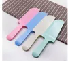 Disposable Dinnerware Cake cutter plastic disposable 100 birthday cake cutting knife cake tableware cake cutter 230918