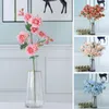 Decorative Flowers Artificial Flower 1 Branch Useful Non-fading Lightweight Simulation Peony El Apartment Decorating For Wedding