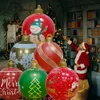 60cm Outdoor Christmas Inflatable Decorated Ball PVC Giant Big Large Balls Xmas Tree Decorations Toy Ball Without Light 918