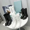 Dupe Designer Boots Women Boot Half Boot Snow Boot Nylon Locomotive Shoes Luxury Fashion Martin Boots size 35-41