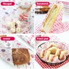 Bakgereedschap Sandwich Inpakpapier Oliebestendig Wasvellen Voedselverpakkingen Brood Oliepapier Keukenaccessoires