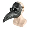 Masques de fête Masque de médecin de la peste en caoutchouc noir Halloween Long nez oiseau Beek Steampunk gaz latex masque facial cosplay accessoire pour enfants et adultes 230918