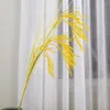 Dekorativa blommor 10 Long Branch Rice Plastic Opening Wheat Ear Shooting Prop False Simulation Flower Dry Living Room