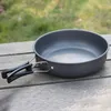 Pans Outdoor Pot Camp Picnic Frying Pan Portable Single Cookware High Quality Aluminum Utensils Nonstick Camping Cauldron For Travel