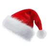 Décorations de Noël Santa Hat Deluxe Party Chapeaux en peluche Rouge Blanc Épais Corail Veet pour Kid Adt Enfants Hommes Femmes Drop Livraison Accueil G Dhue4