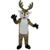 Performance Cute Reindeer Mascot Costume Top Quality Halloween Christmas Fancy Party Dress Cartoon Character Outfit Suit Carnival Unisex Adults Outfit