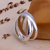 Bague Solitaire pour femmes, bague de mariage, beau charme, à la mode, en argent Sterling 925, bijoux, cadeau d'amoureux mignon, 230918