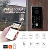 Doorbells Tuya Waterproof Wifi HD Video Doorbell Camera Wireless POE Door Bell Outdoor Intercom and Code Keypad/RFID Cards Access Control HKD230918