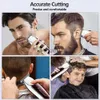 Electric Shavers Rechargeable Cord Cordless Hair Trimmer for Men Professional Beard Electric Hair Clipper Edge Facial Body Hair Cutting Machine x0918