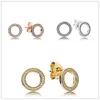Authentic Red Heart Stud Earrings S925 Sterling Silve Fine Jewelry Fits European Style Designer Earrings 292549C01