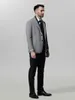 Abiti da uomo 2023 Cappotto monopetto Wedding Groomsmen Abbigliamento moda Giacca da ufficio casual da lavoro