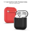 Akcesoria słuchawkowe do AirPods 2 Case Ochrona silikonowa odporność na wstrząsy dla szalu do ładowania słuchawek Apple Torby pudełka 230918