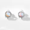 Boucles d'oreilles LONDANY, Design de Niche, pierre de lune artificielle, basique, automne 2023