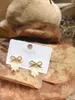 Boucles d'oreilles pendantes minimalistes en laiton et zircon avec perles naturelles de riz faites à la main pour filles délicates, bijoux de fête de mariage, usage quotidien