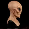 Acessórios de fantasia Máscaras de festa Halloween Alien Máscara Assustador Horrível Horror Alien Supersoft Máscara Mágica Assustadora Decoração de Festa Engraçada Cosplay Prop Máscaras 230706