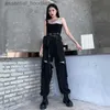 Kvinnors jumpsuits rompers koreansk version ins löstagbara overaller kvinnor lös smalare utseende byxor 2021 ny stil hög midja casual raka byxor flickor highend l23